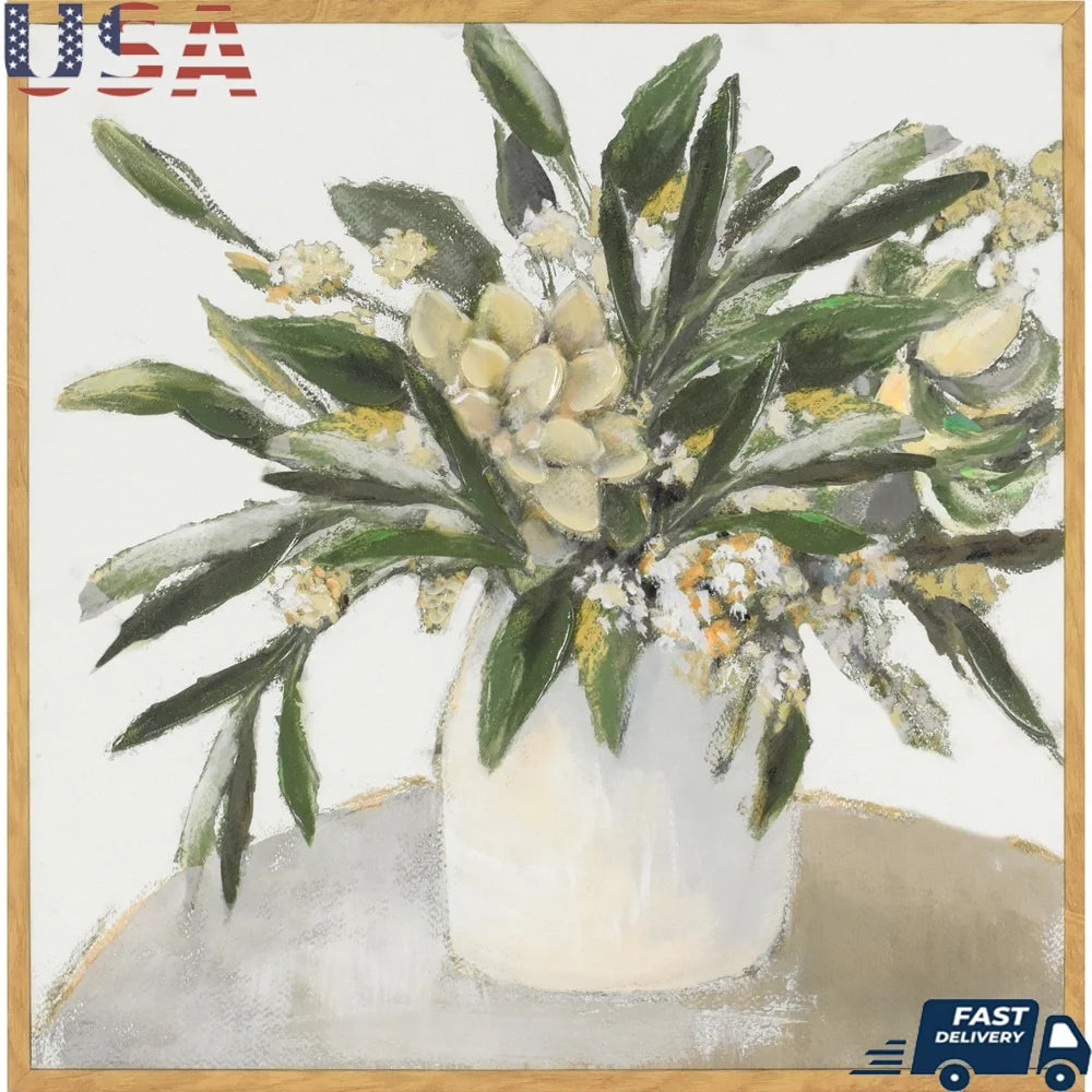 Framed Botanical Still Life Art