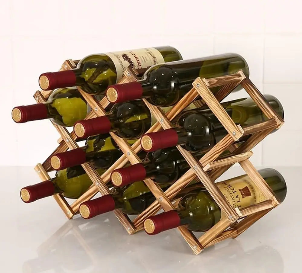 Freestanding Stackable Wine Rack