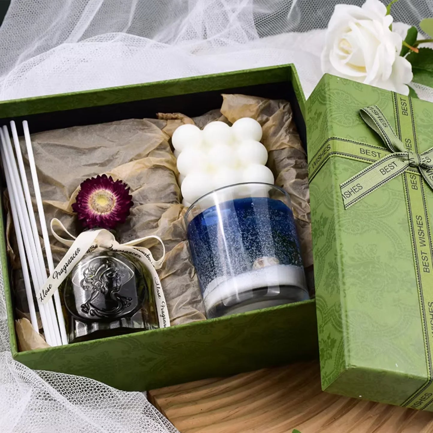 Luxury Aromatherapy Scented Candle Gift Box