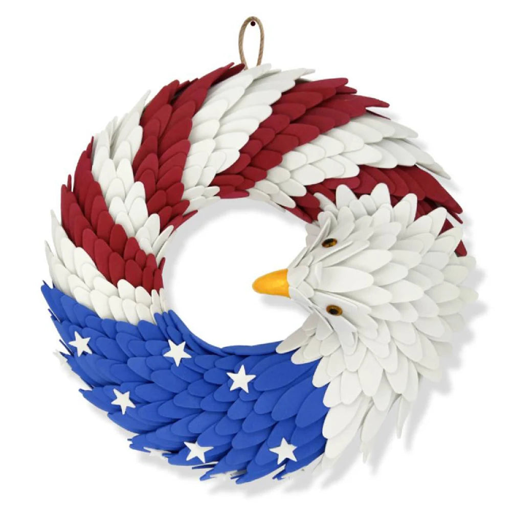 American Flag Eagle Wreath