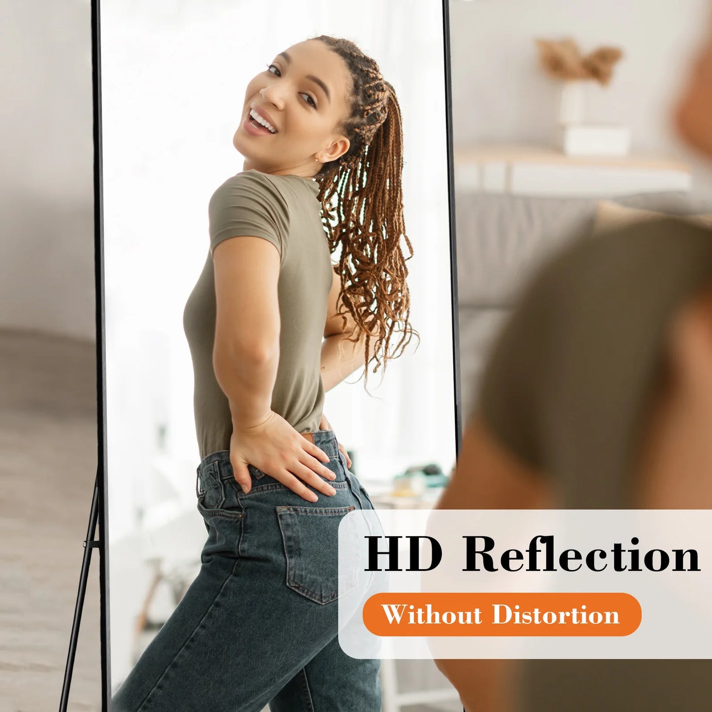 JHK Full Body Wall Mirror