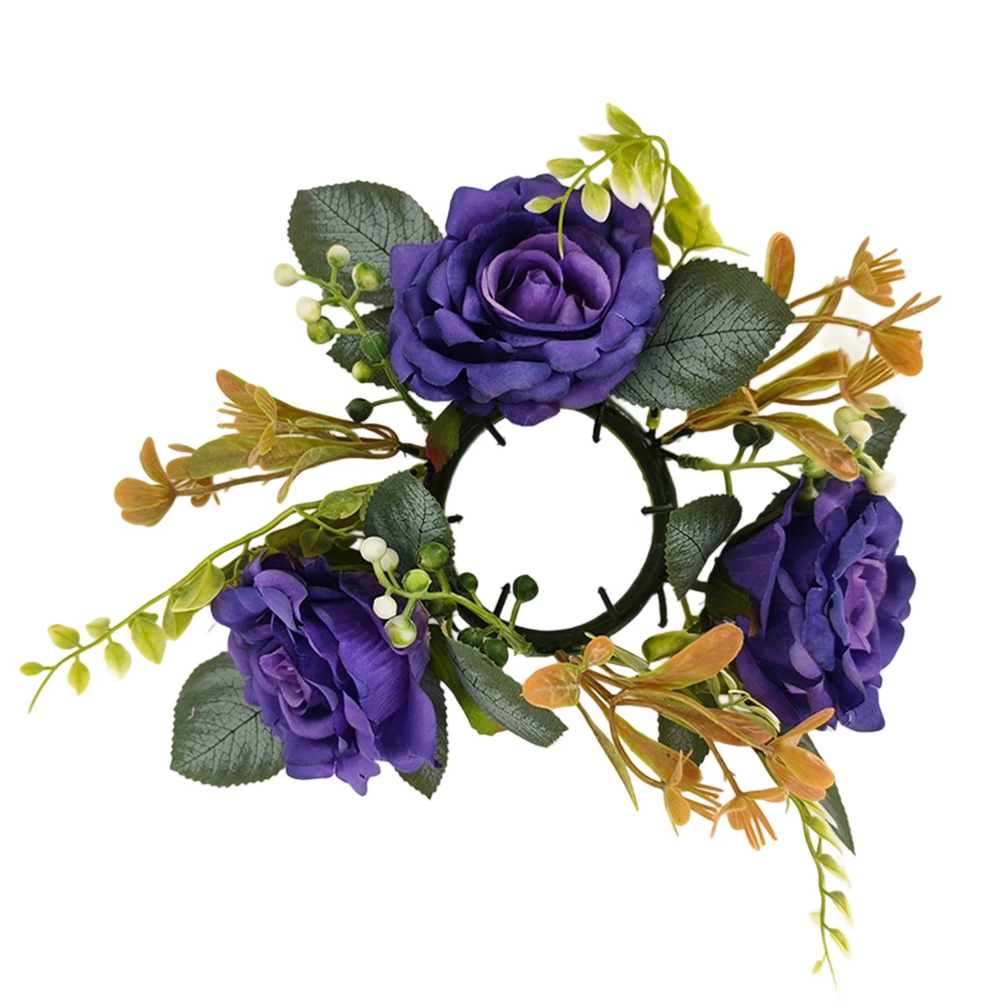 Rose Flower Candle Rings