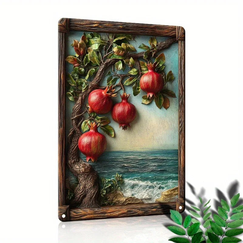Pomegranate Tree Wall Art