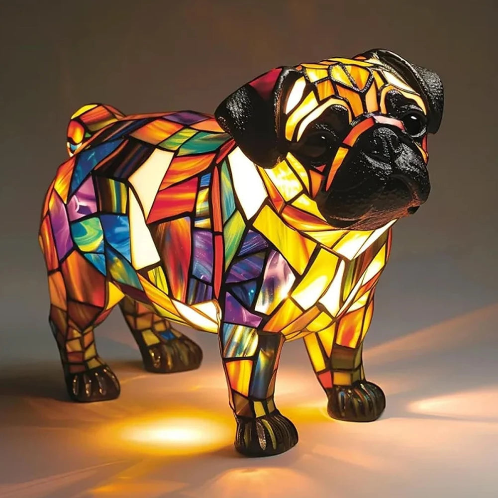 Dog Lamp Art Night Light