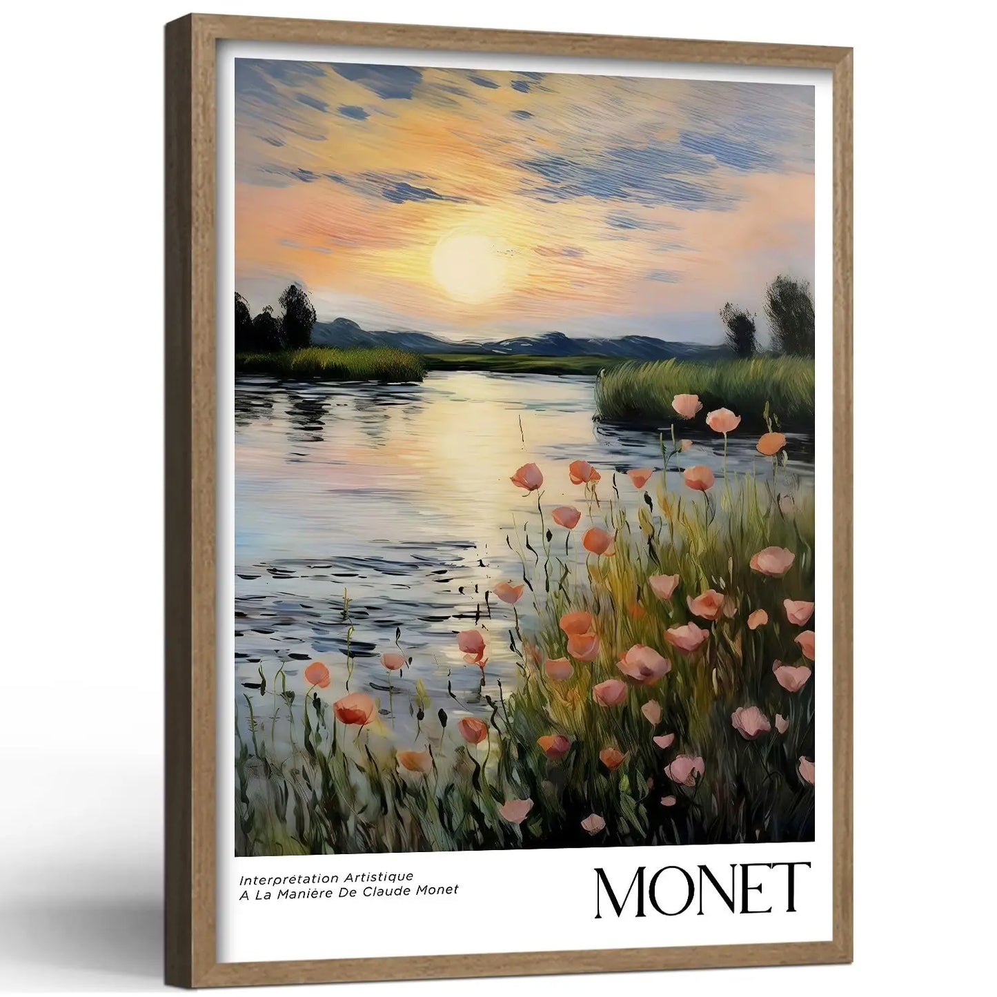 2Pcs Framed Canvas Wall Art