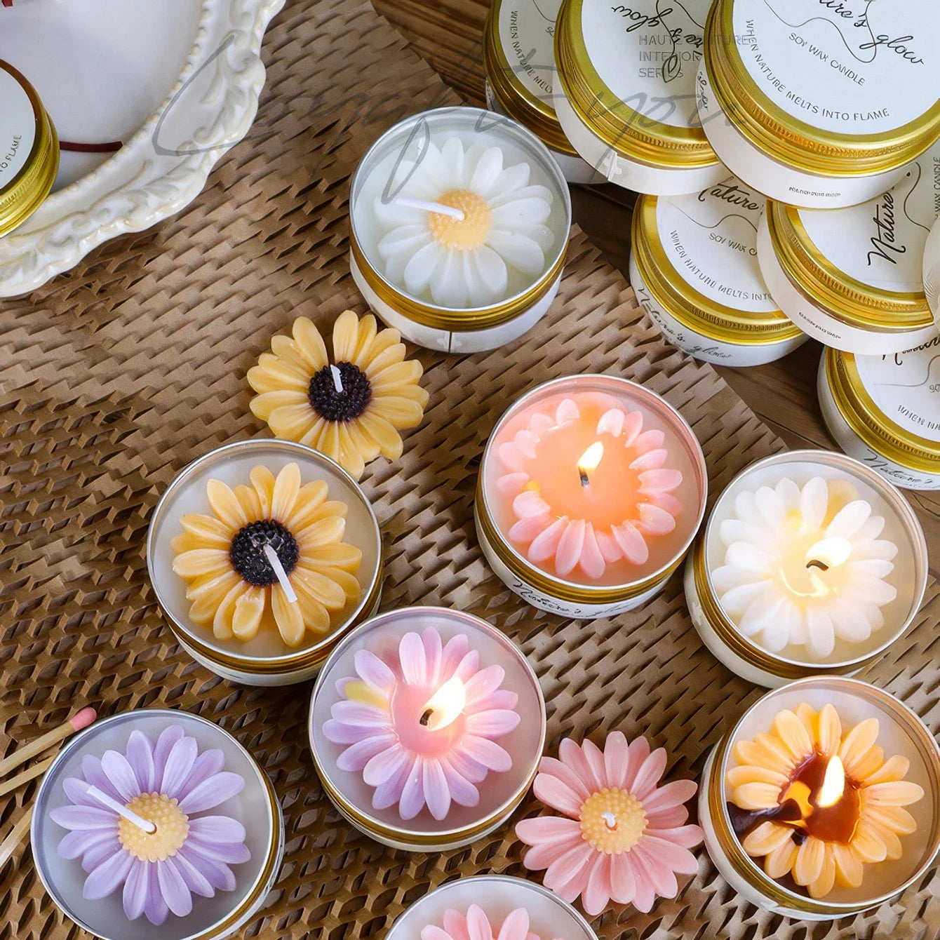 Chamomile Scented Candle Tin