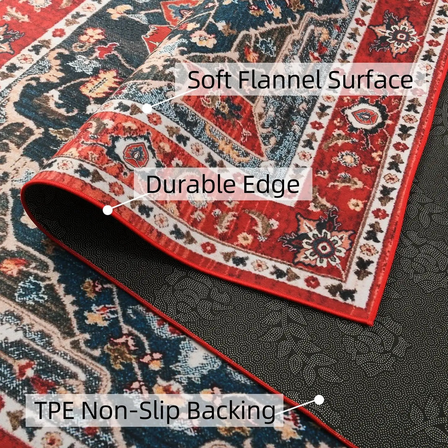 Vintage Bohemian Area Rug