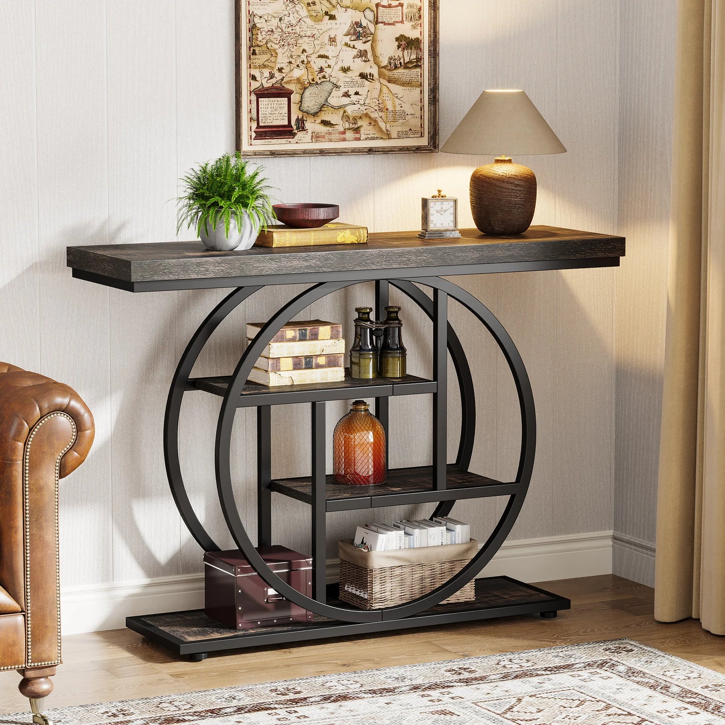 4-Tier Console Table
