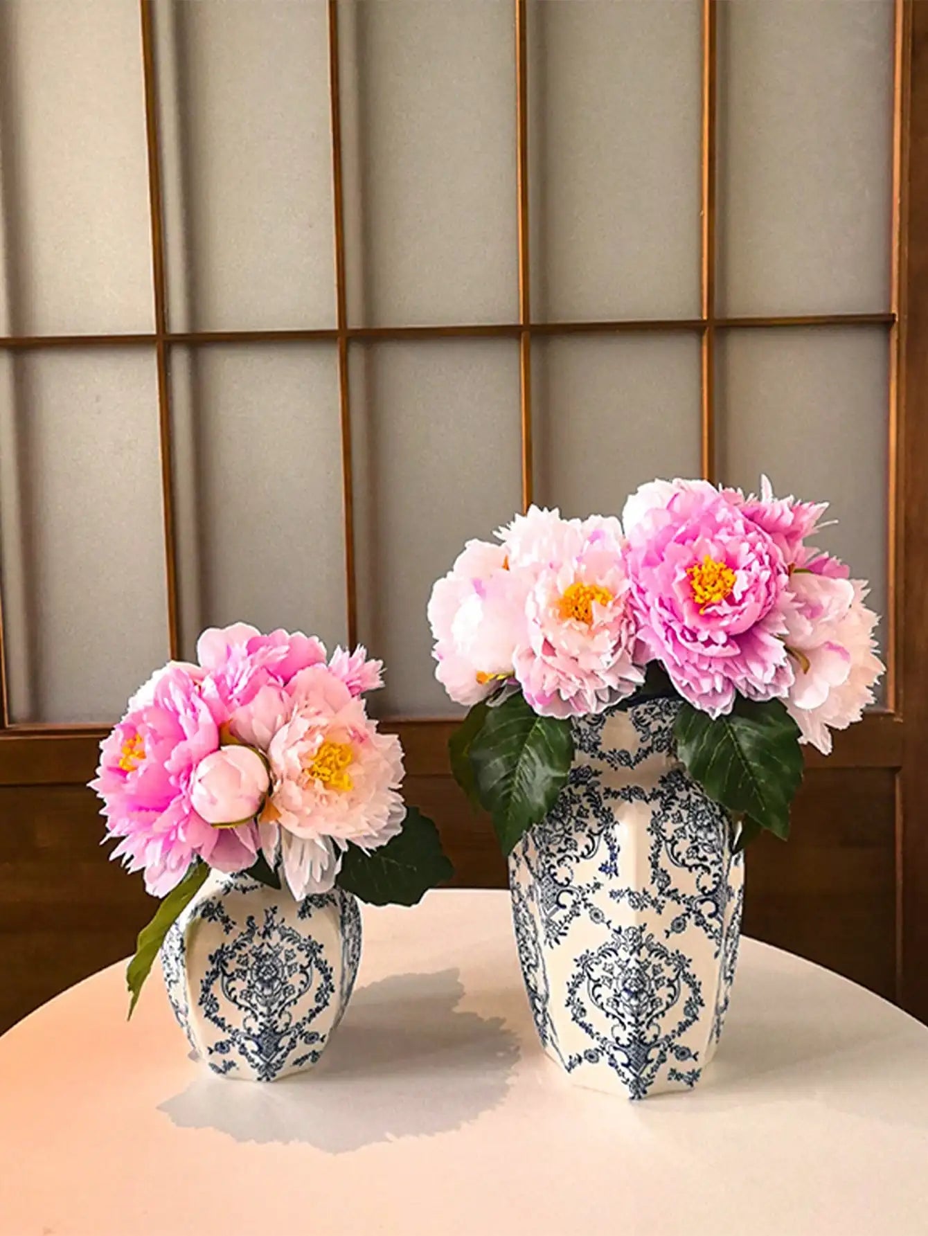 Blue & White Porcelain Vases