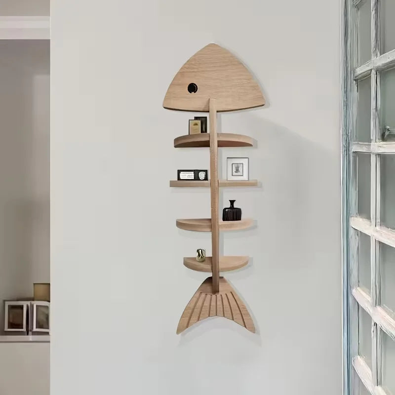 Friendly Fishbone Wall Shelves