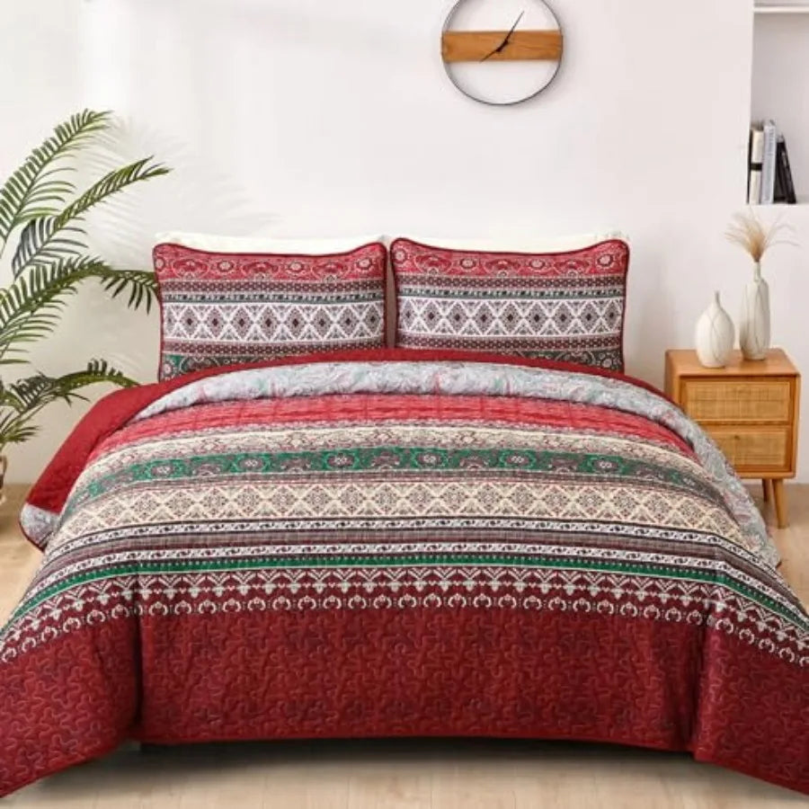 Boho Quilt Set
