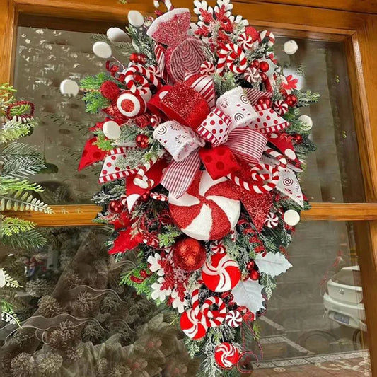 Candy Christmas Wreath