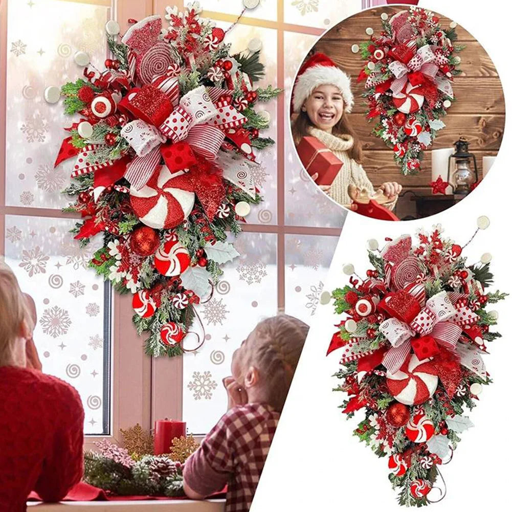 Candy Christmas Wreath