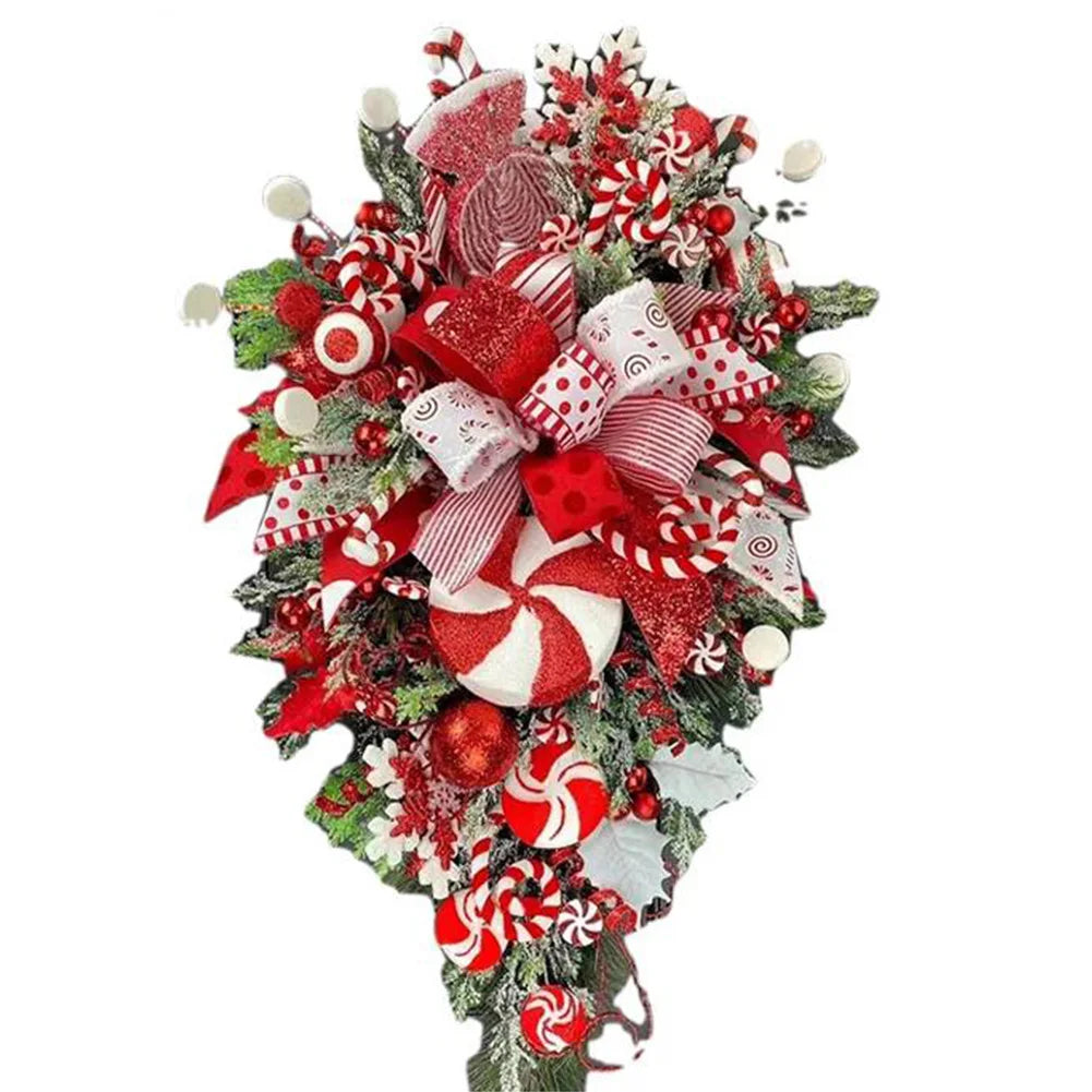 Candy Christmas Wreath
