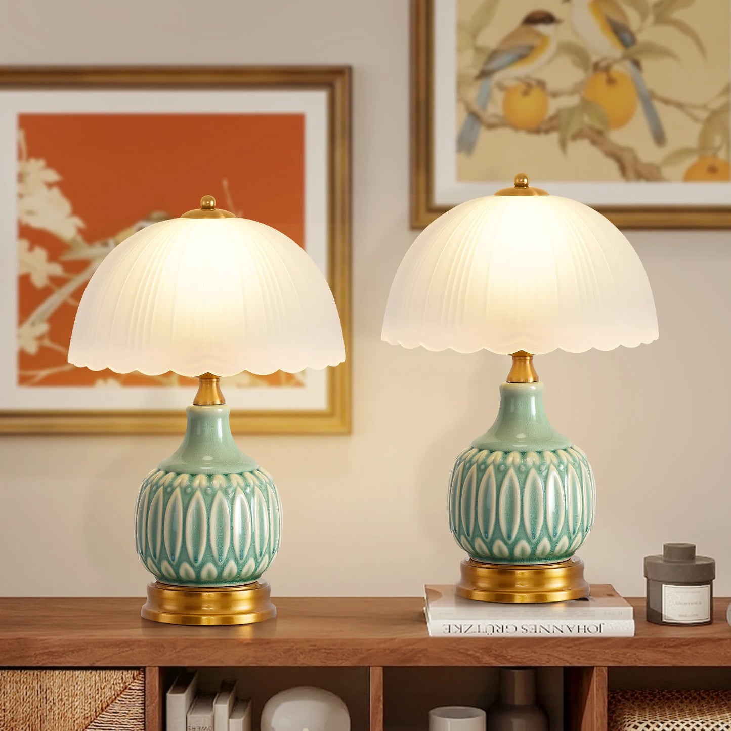16 Inch Vintage Lamp