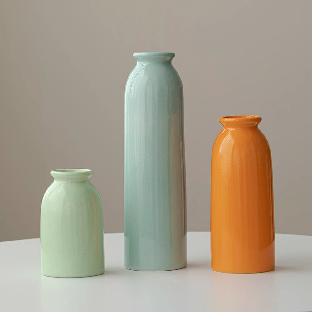 Ceramic Bohemian Vases