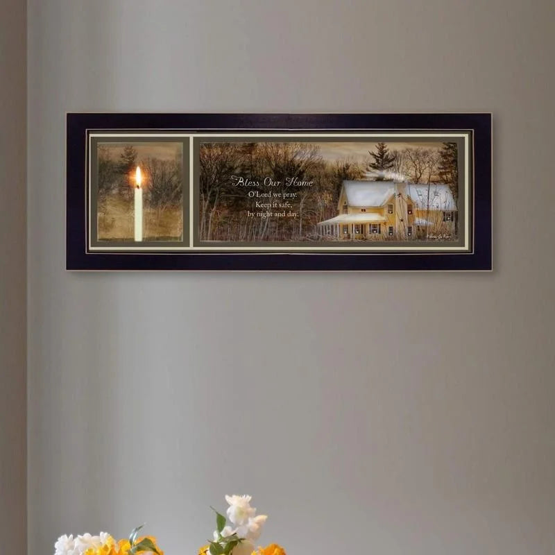 God Bless Our Home Wall Art