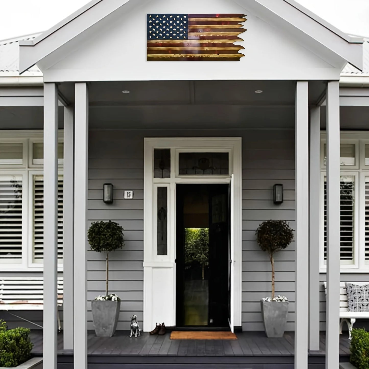 American Wavy Flag