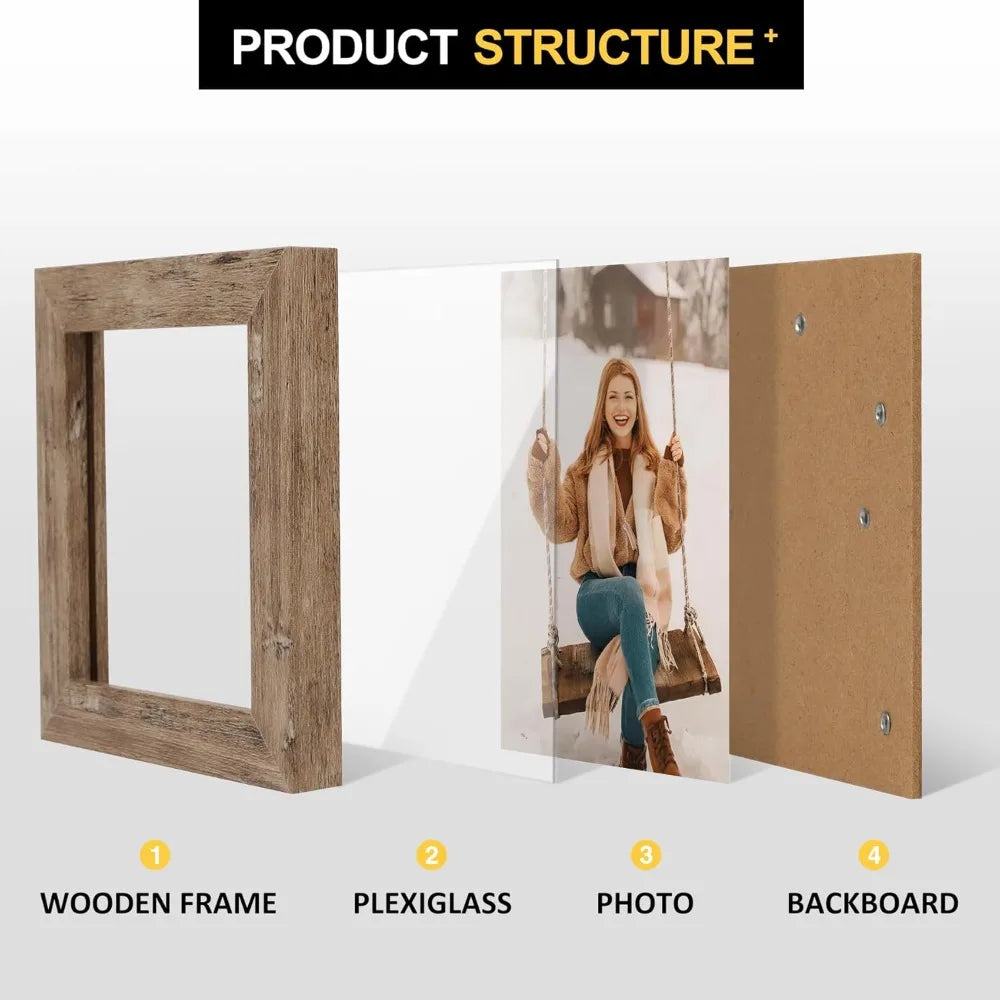 Picture Frames Set of 6