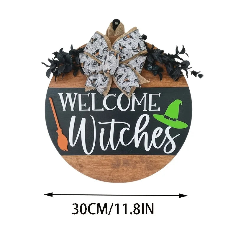 Welcome Witches Door Hanger