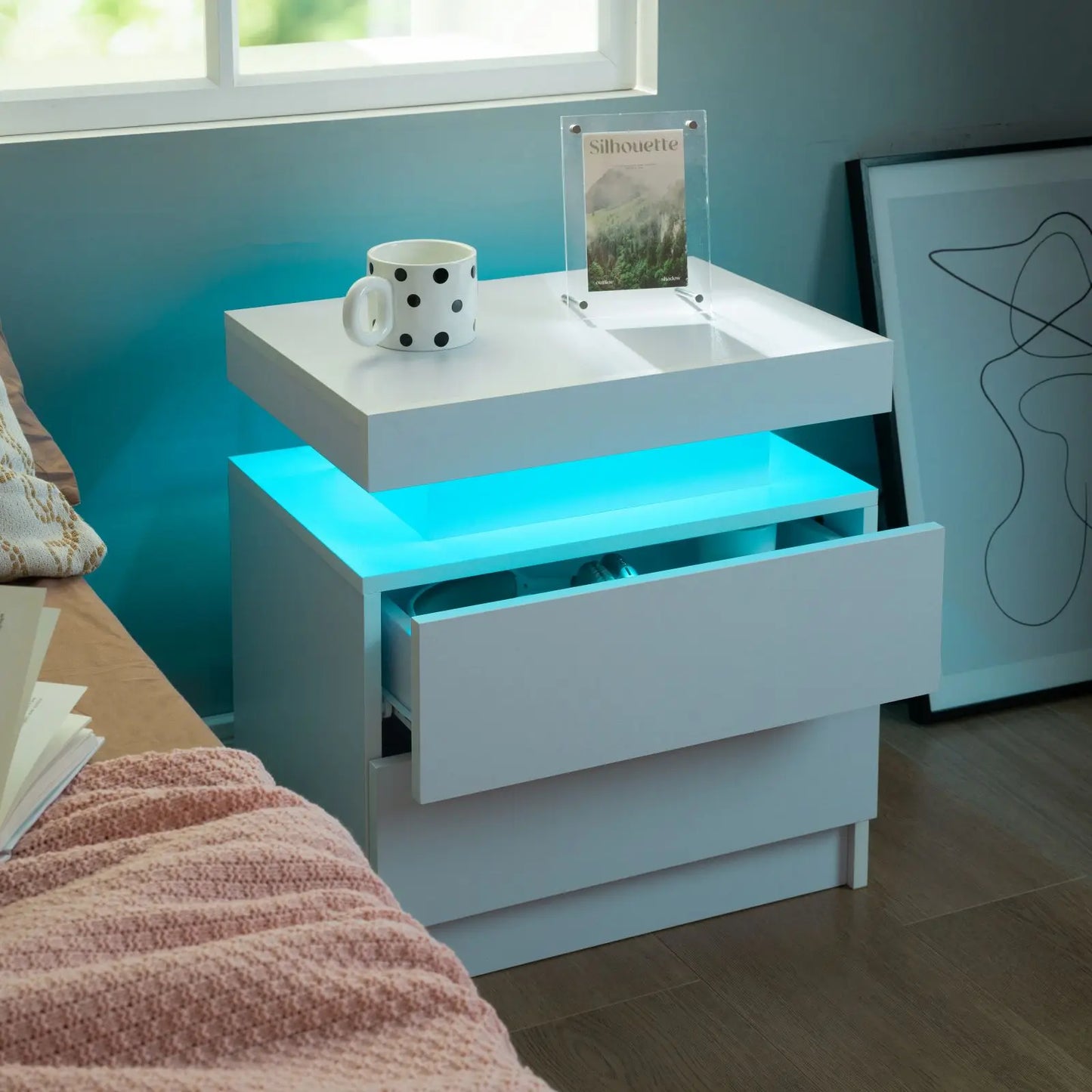 Cubehom Nightstand Set of 2