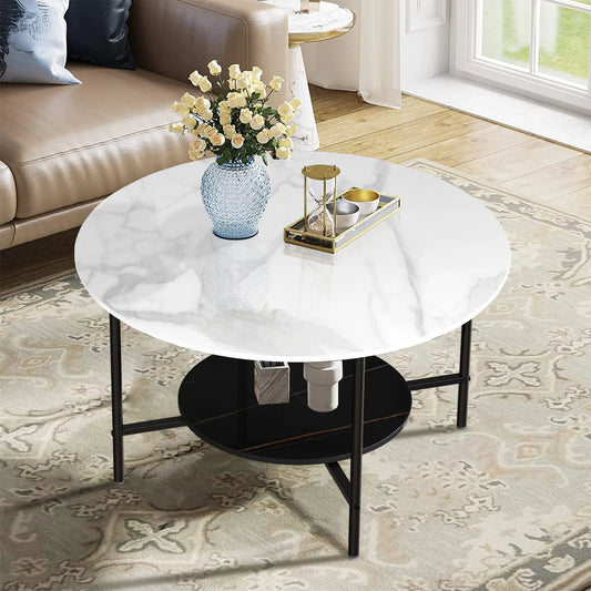 Round Marble Coffee Table