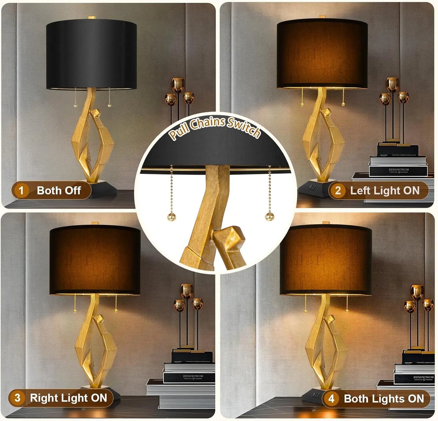 Table Lamp Set of 2