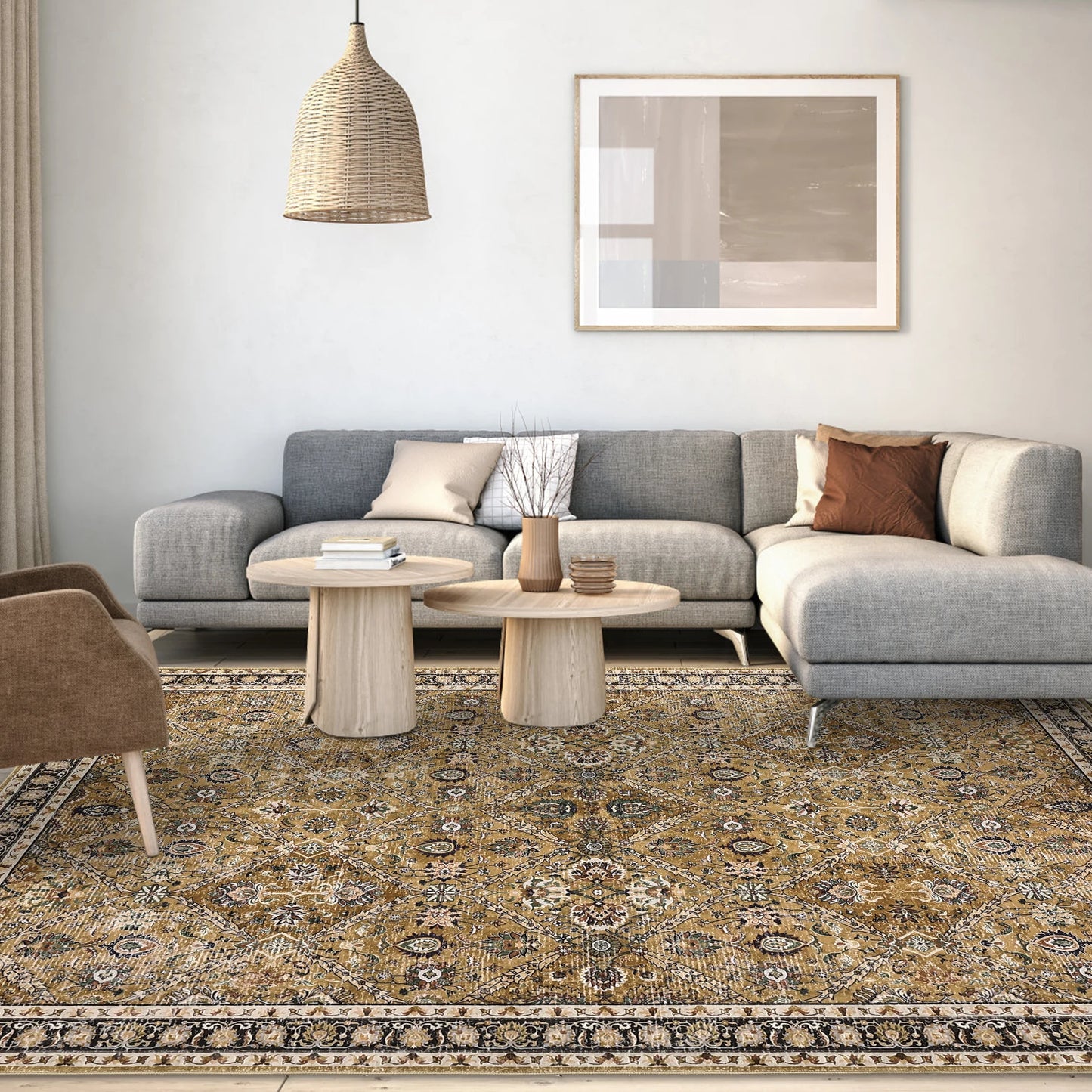 Moroccan Trellis Vintage Rug