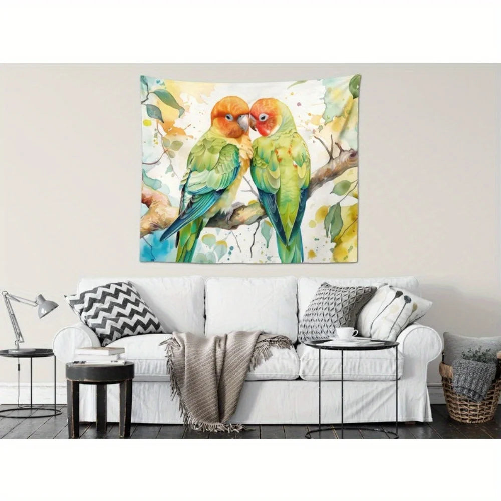 1pc Bird Tapestry Wall Hanging