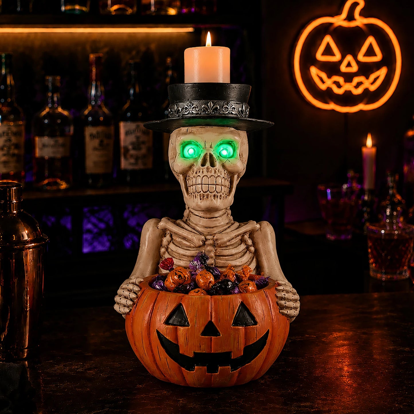 Halloween Skeleton Figurine