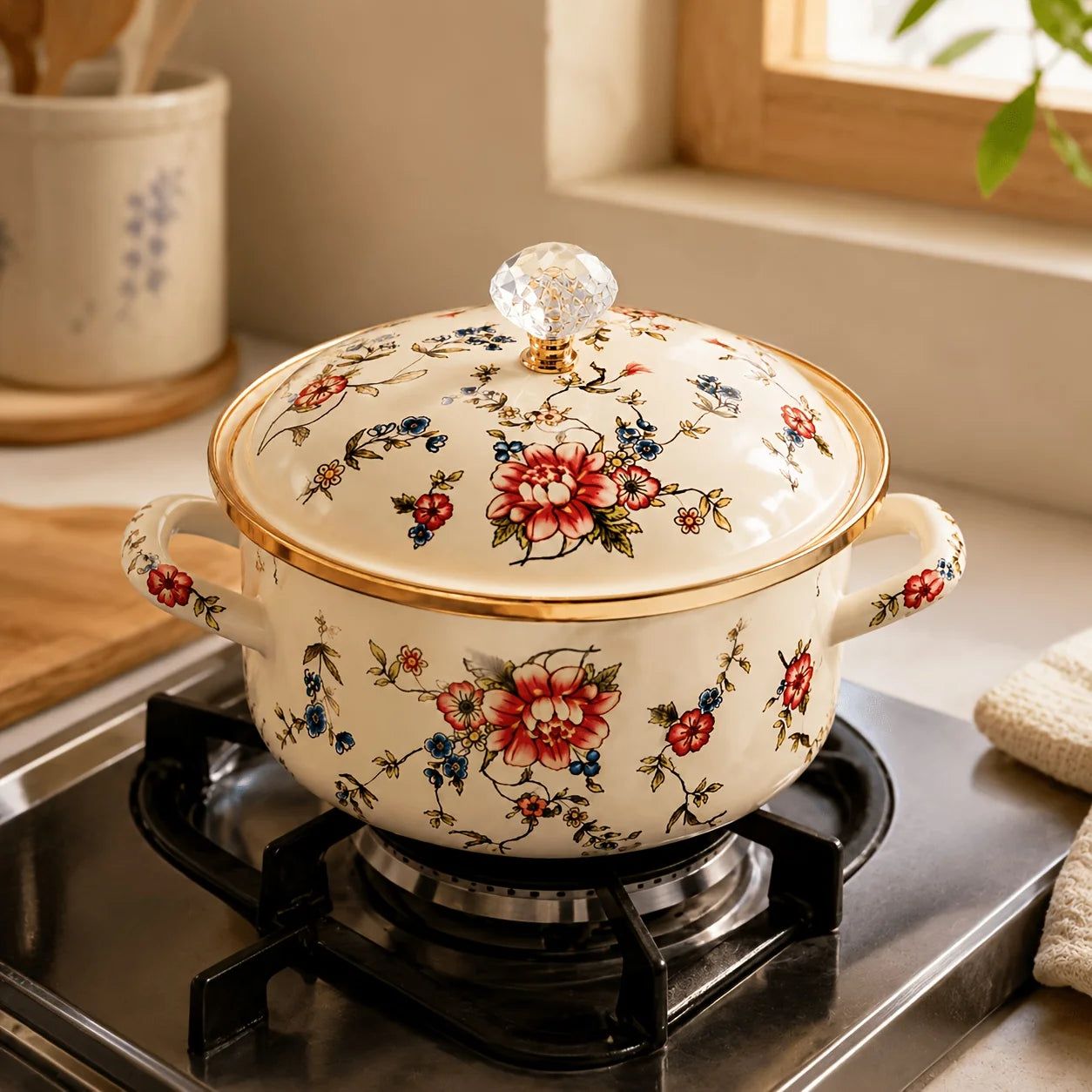 Enamel Stock Pot