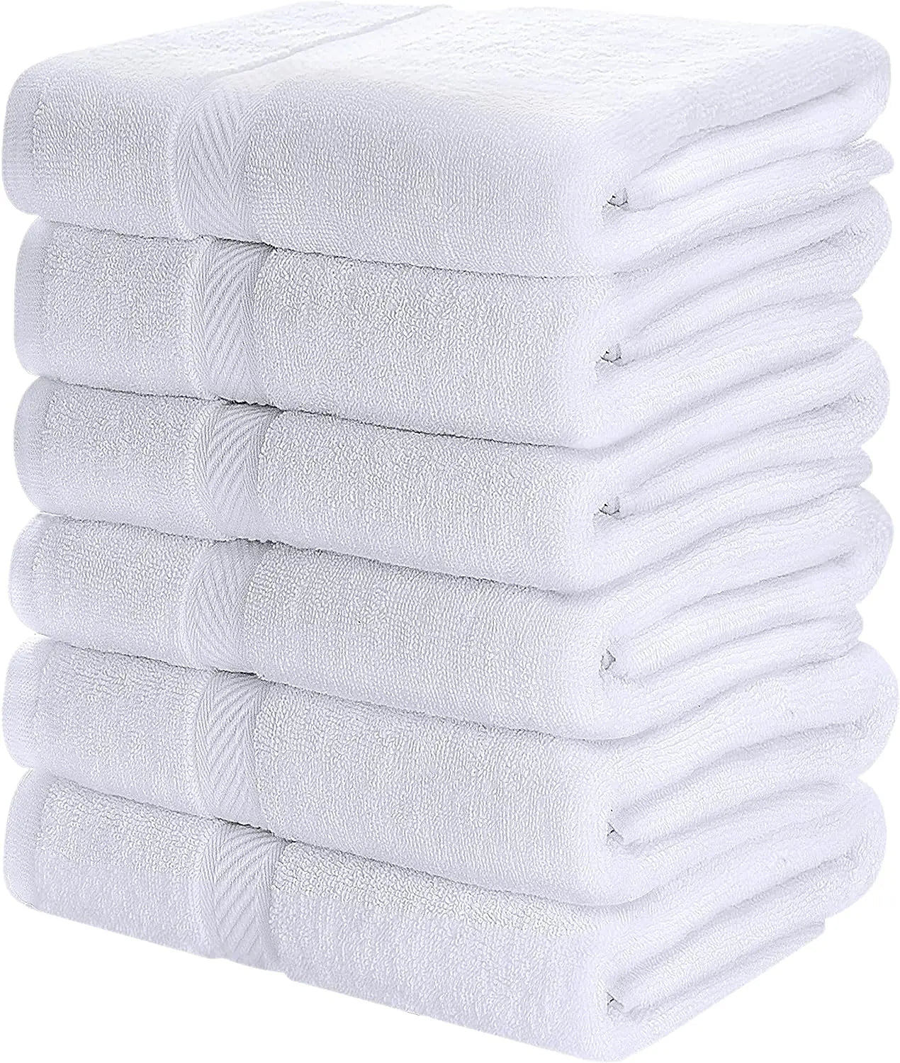 6 Pack Bath Towel Set