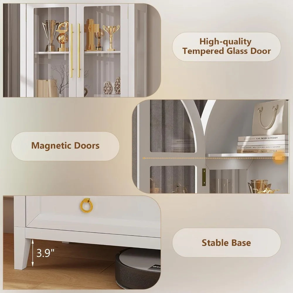 Arched Storage Cabinet
