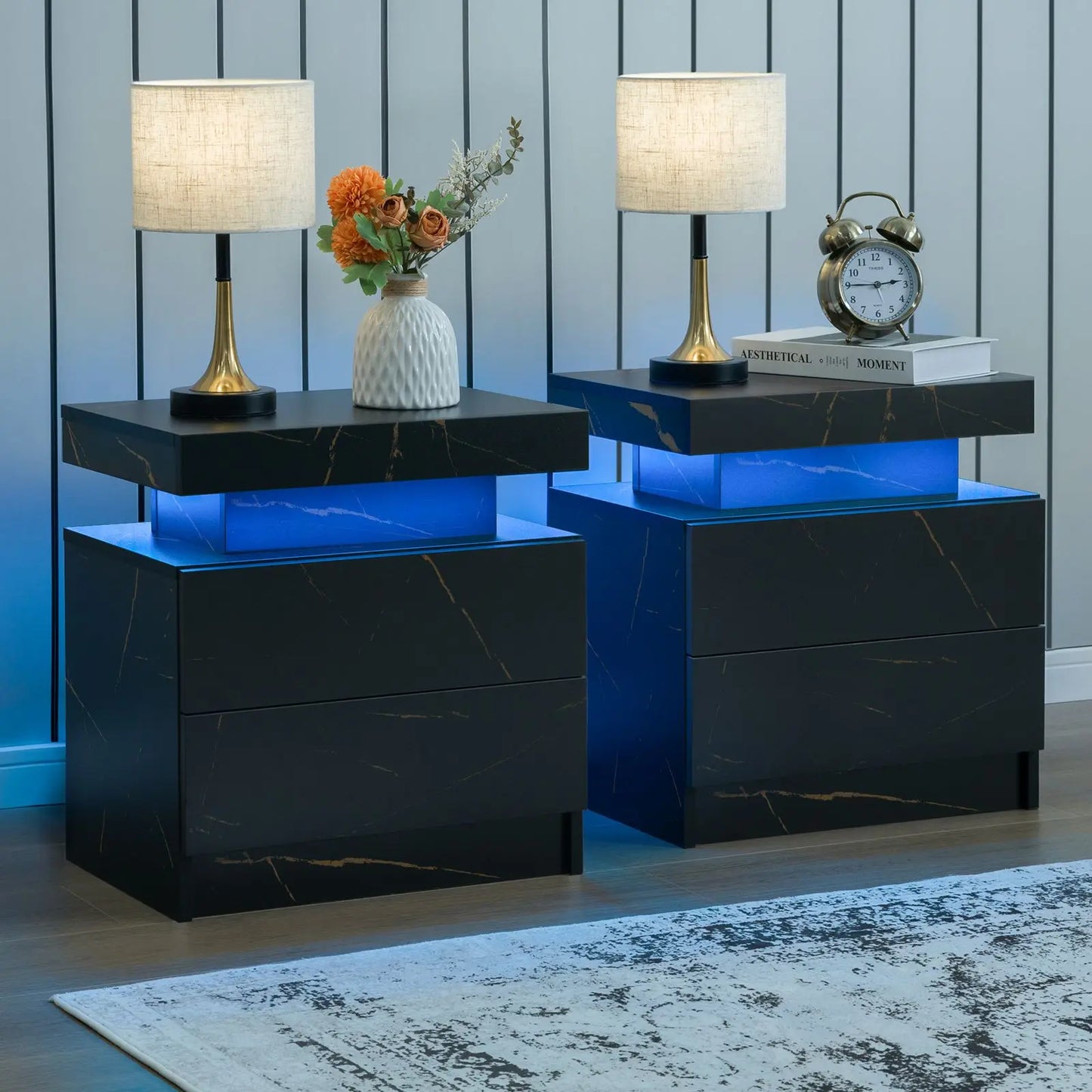 Cubehom Nightstand Set of 2