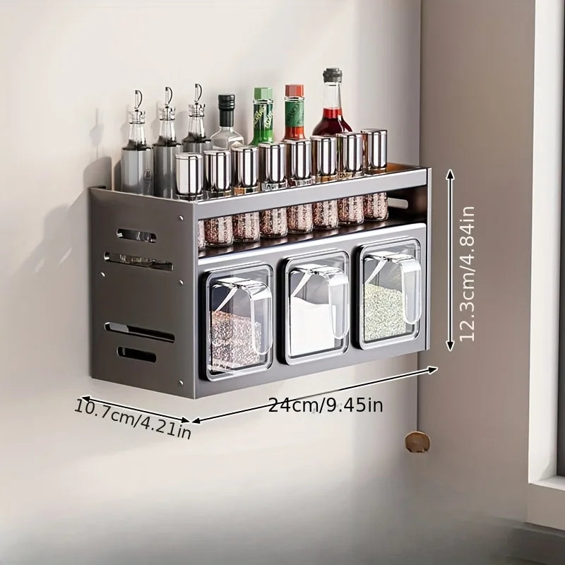 Mounted Spice Rack