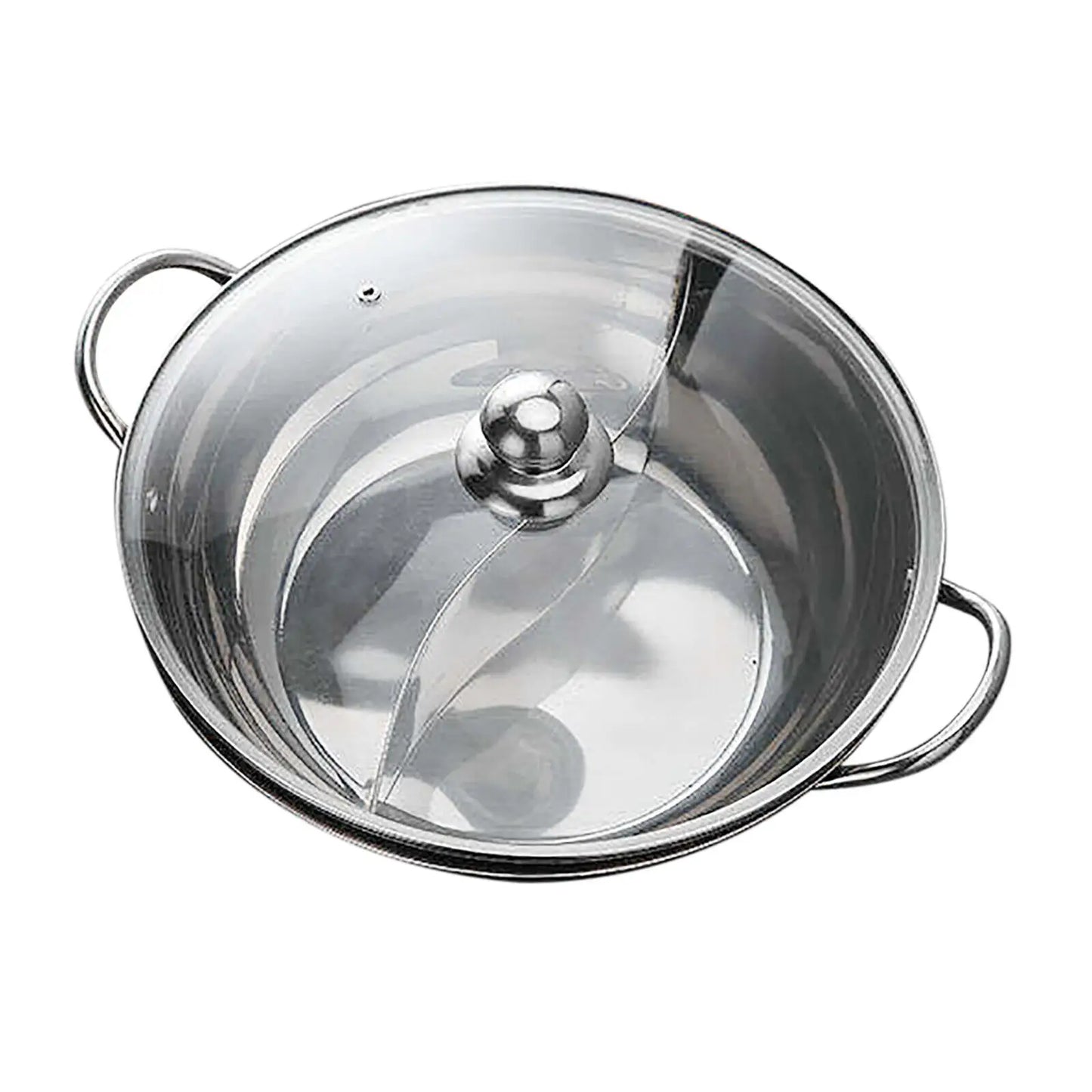 Stainless Steel Double-flavor Hot Pot