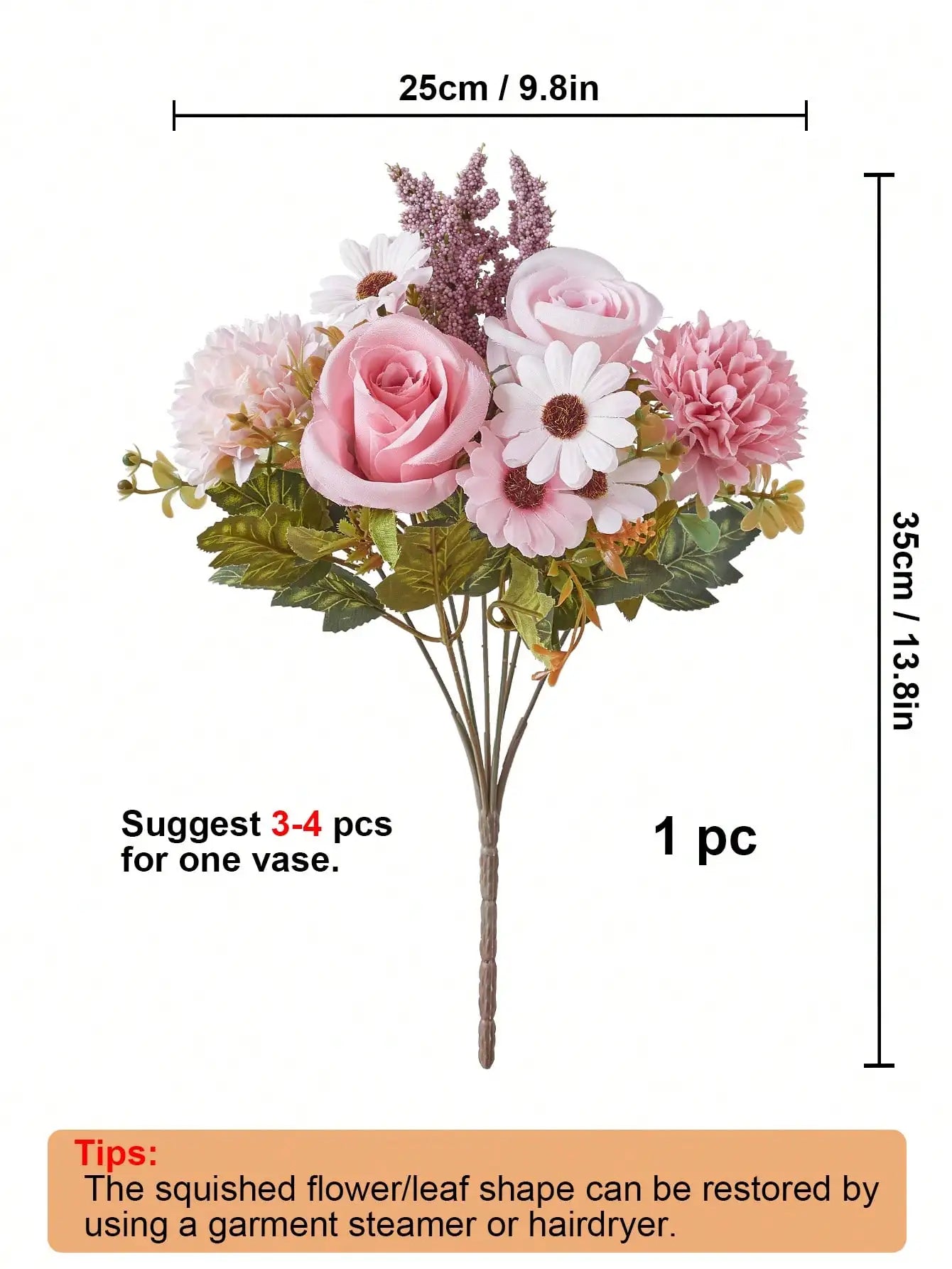 Artificial Flowers Centerpiece
