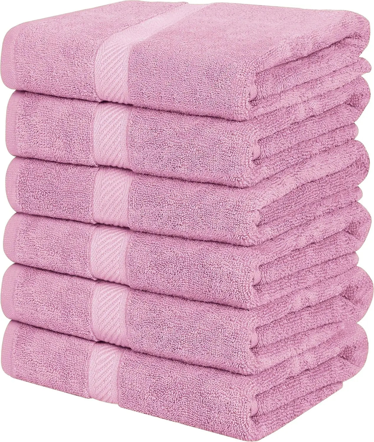 6 Pack Bath Towel Set