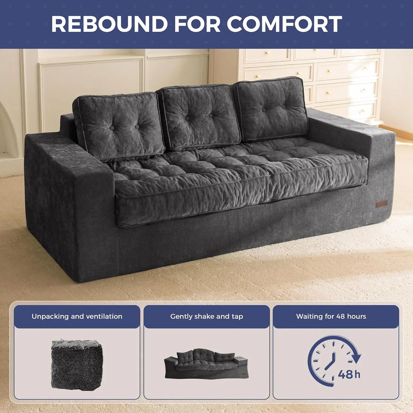 Boneless Sofa Couch