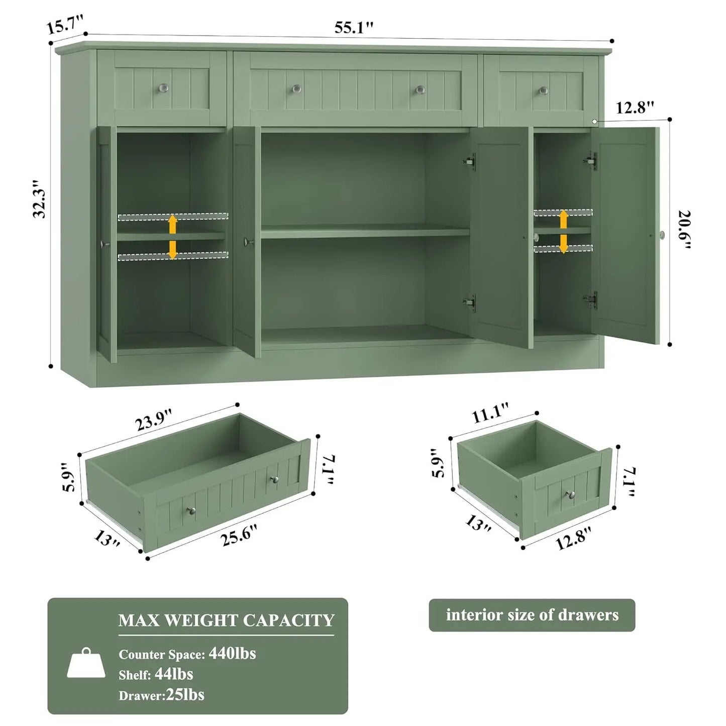 Sideboard Buffet Cabinet