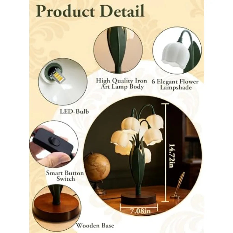6 Lily of The Valley Night Lights