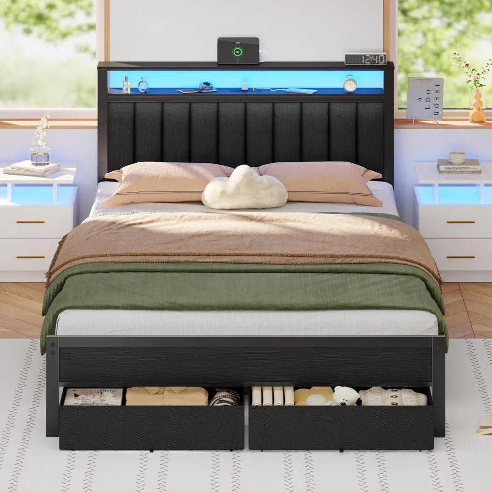 Customized Metal Platform Bed