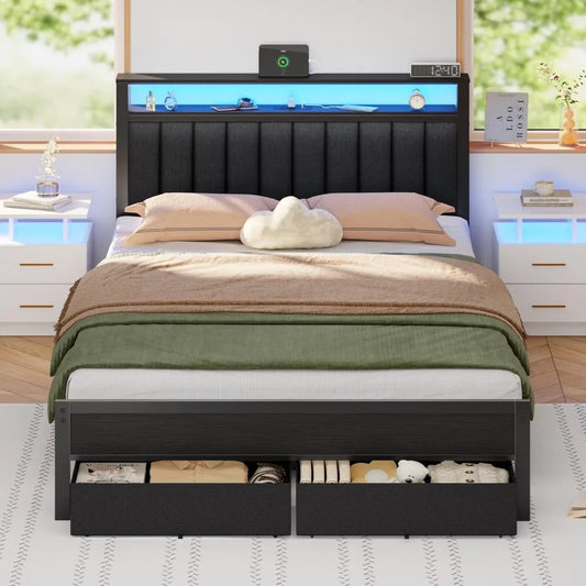 Customized Metal Platform Bed