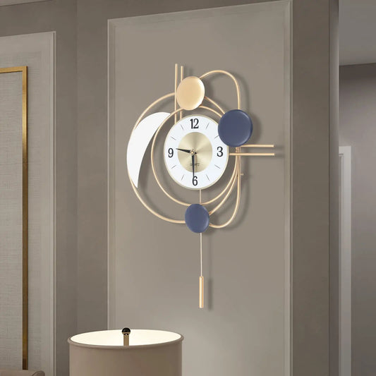Large Metal  Wall Clock