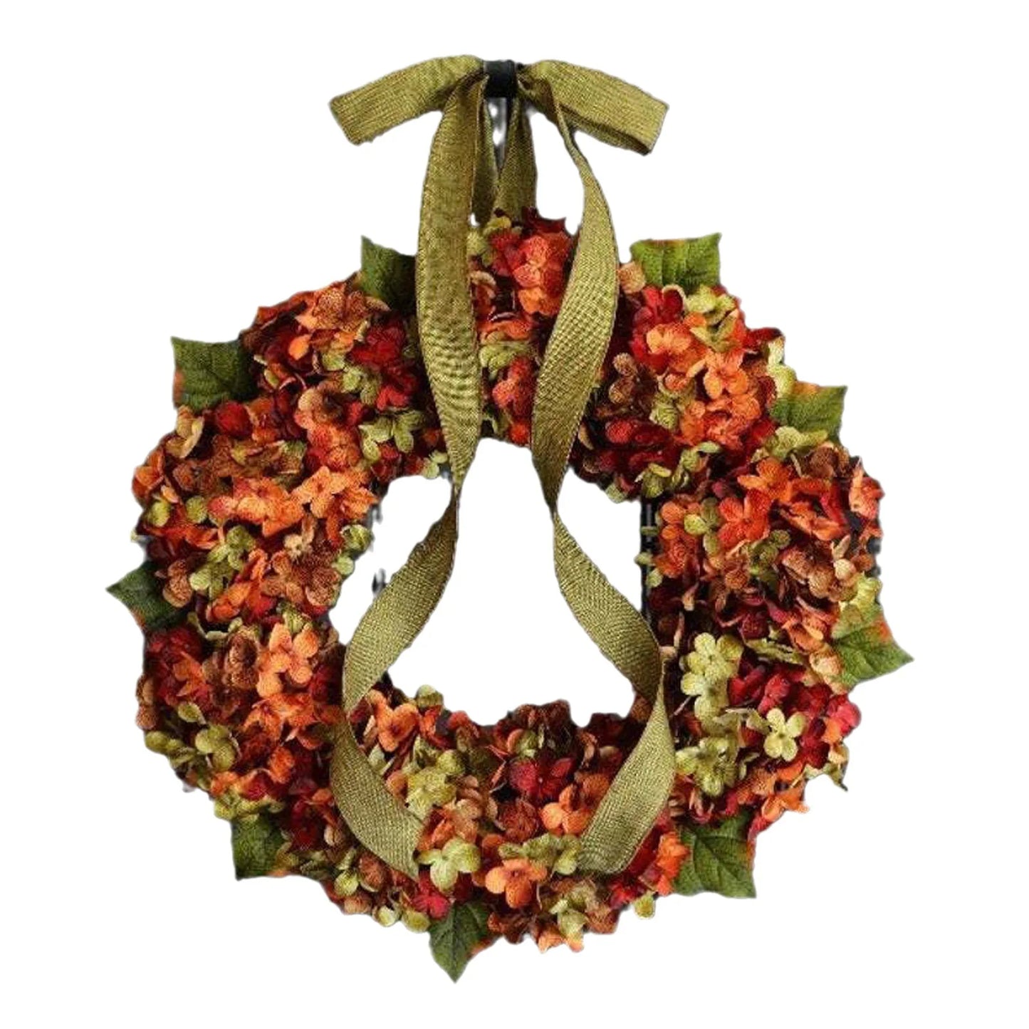 Autumn Hydrangea Wreath