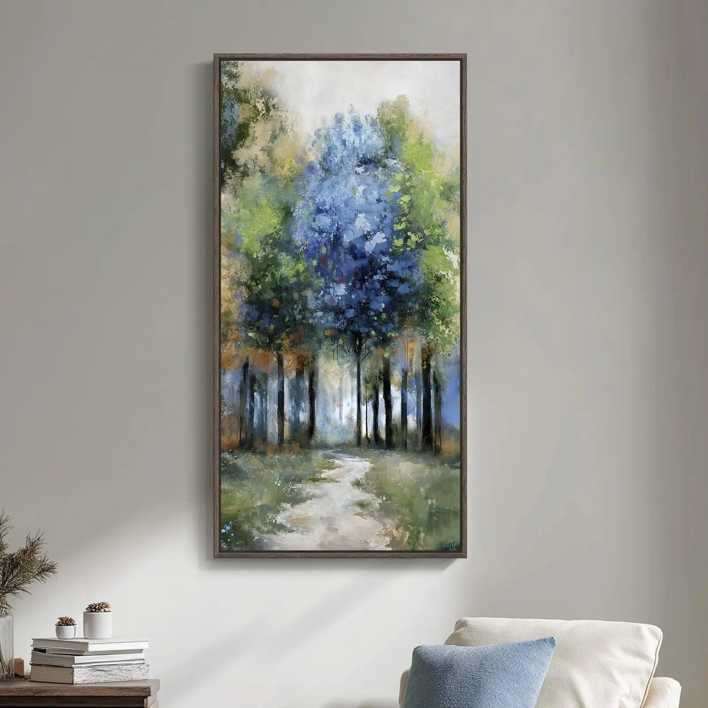 Framed Vintage Sketch Tree Wall Art