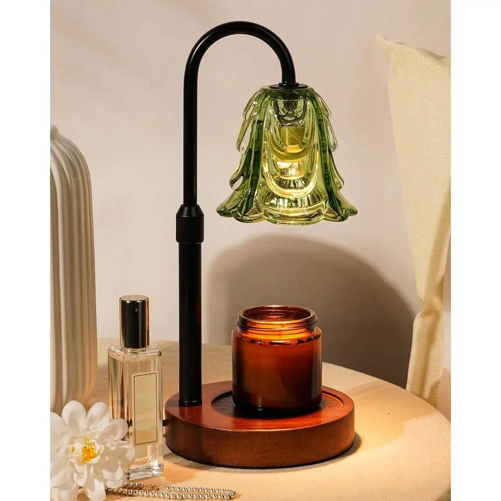 Green Candle Warmer Lamp