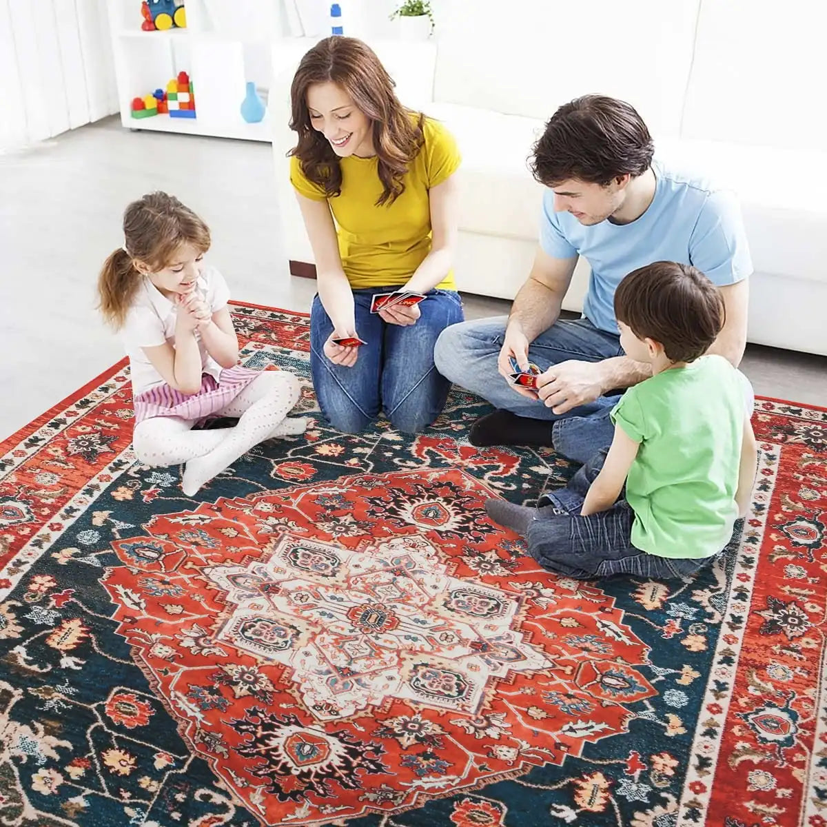 Vintage Bohemian Area Rug