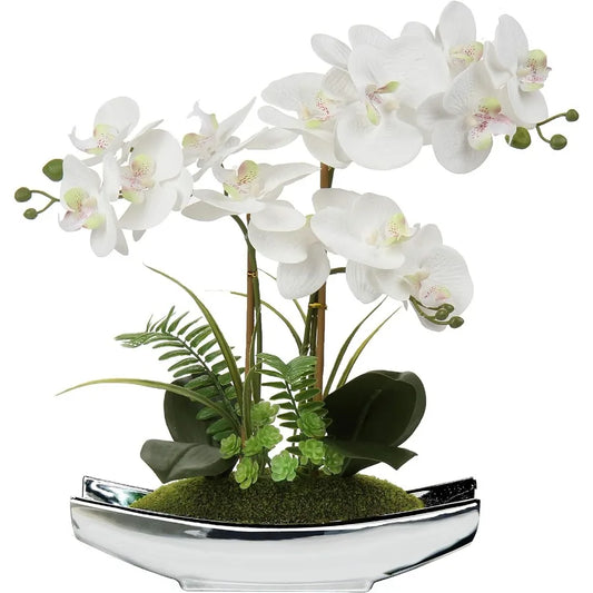 Artificial White Orchid Flowers