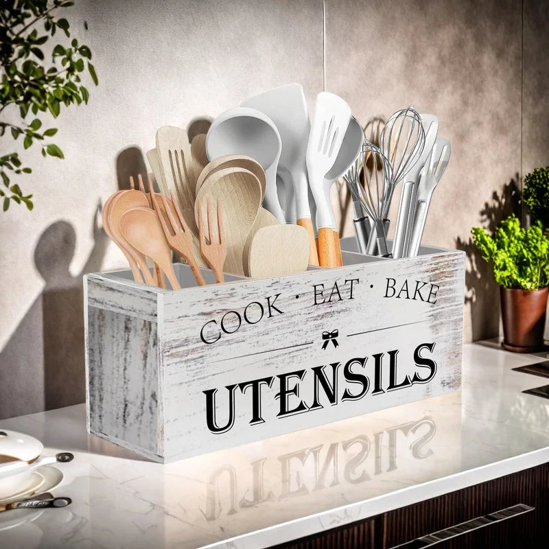 Cutlery Wooden Box